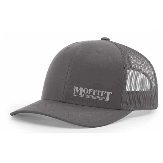 Moffitt Companies Charcoal Richardson 112 Front Left Logo
