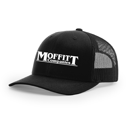Moffitt Companies Black Richardson 112 Front Logo
