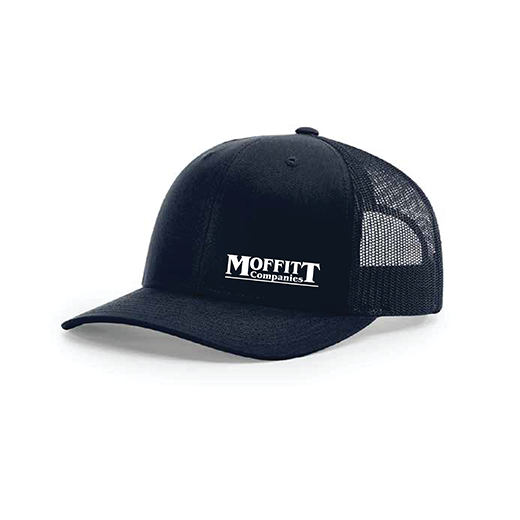 Moffitt Companies Solid Navy Richardson 112 Embroidered Cap
