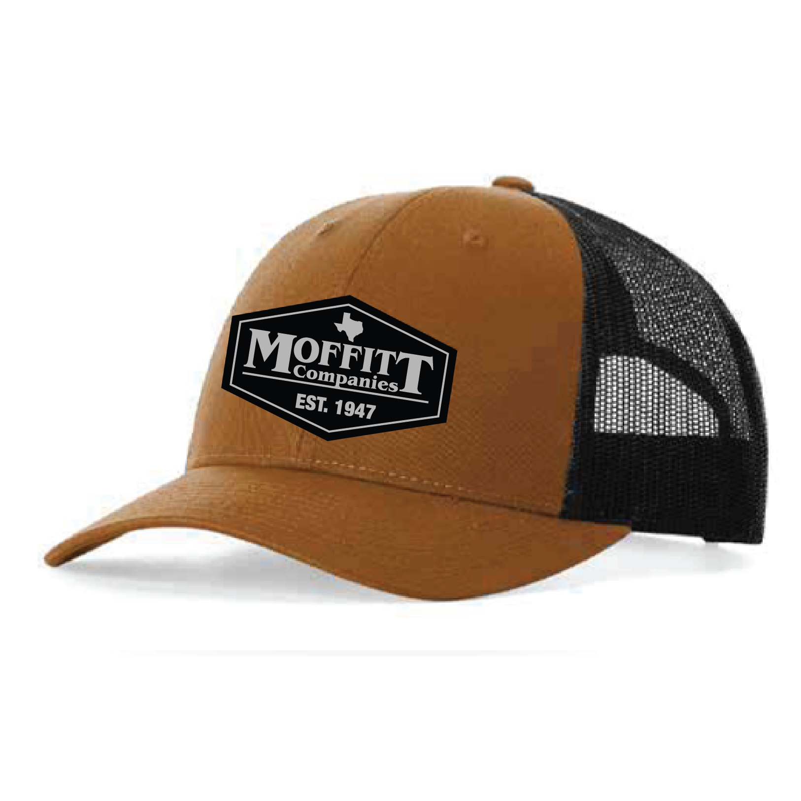 Moffitt Services Richardson Carmel/Black 115 Diamond Patch Cap