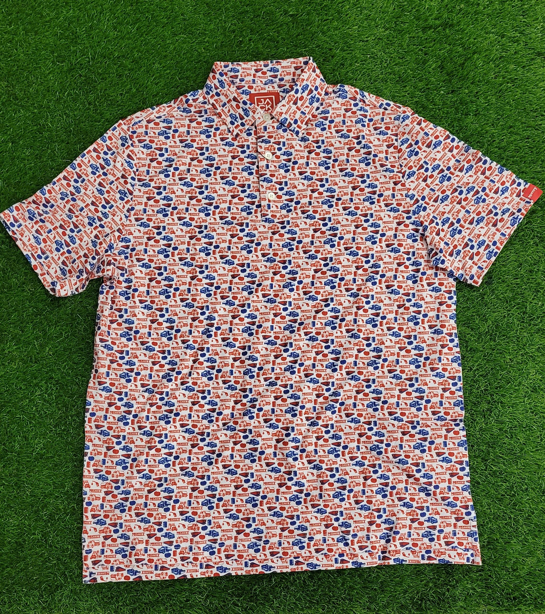 Men's Custom All-Over Print Golf Polo
