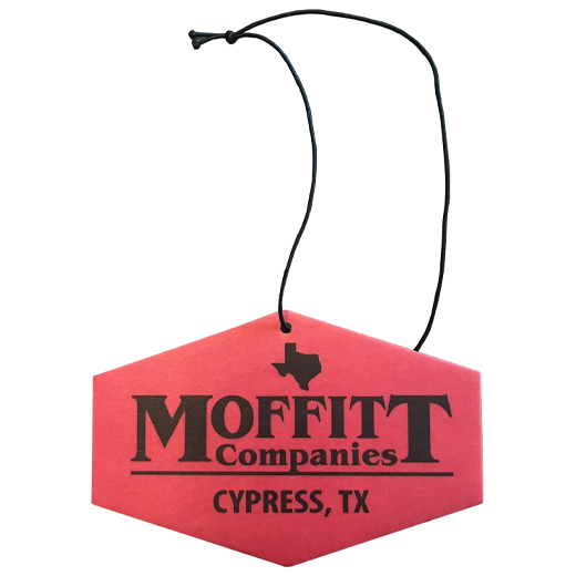 Moffitt Companies Custom Shape Air Freshener