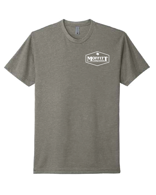 Moffitt Services Warm Grey, Next Level Unisex CVC T-Shirt