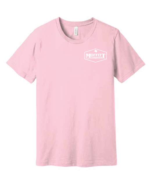 Moffitt Services Heather Light Pink Next Level Unisex CVC T-Shirt