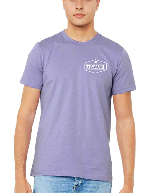 Moffitt Services Dark Lavender, Bella+Canvas T-Shirt