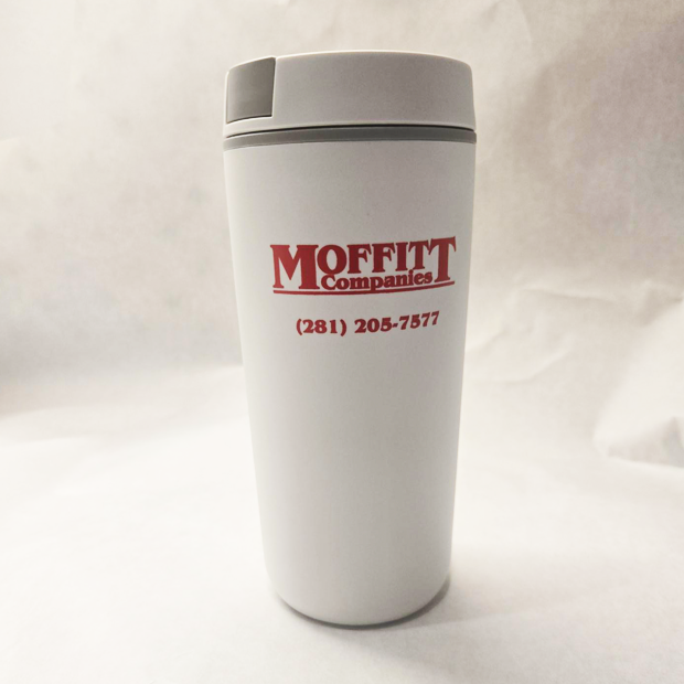 Moffitt Companies, White 160z Eco-Friendly Tumberl